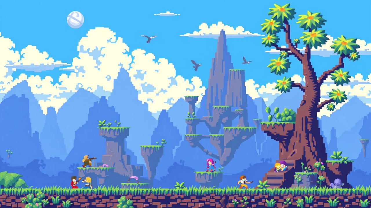 World building conference with developers sharing techniques
